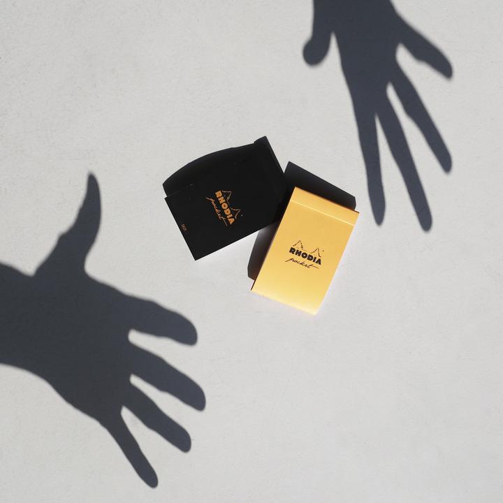 Actual product image Rhodia Bloc Pocket (7.5 x 12 cm, Checked, Hardcover)