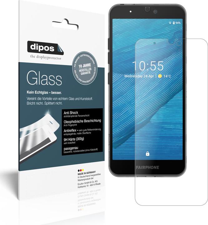 Produktbild Dipos Displayschutz Anti-Shock (1 Stück, Fairphone 3, Fairphone 3+)