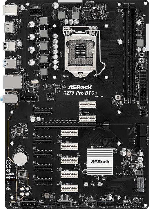 Actual product image AsRock MB Q270 Pro (LGA 1151, Intel Q270, ATX)