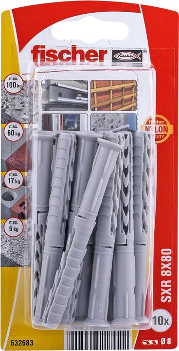Actual product image Fischer SB Long-shaft dowel SXR (10 pcs.)