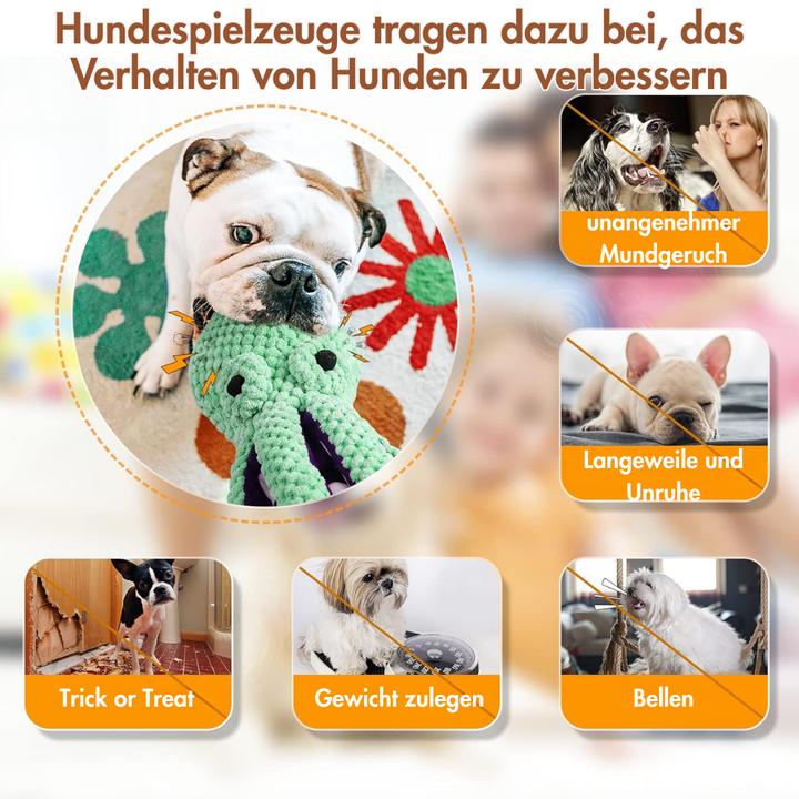 Produktbild Suba Hunde-Quietschspielzeug Krake