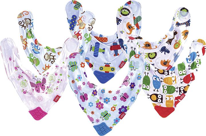 Produktbild Nuby Lätzchen mit Beiss-Ecke (3 Monate)