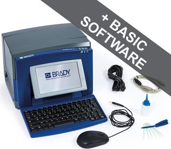 Produktbild Brady S3100 QWERTZ Printer Schilder- u. Etikettendrucker Thermotransferdruck - Drucker
