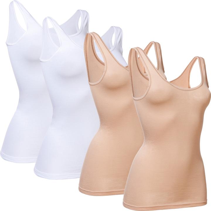 Con-ta Damen-Unterhemd 4er-Pack