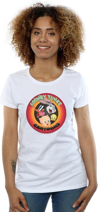 Image du produit Looney Tunes - T-shirt CARTOONS CIRCLE - Femme (L)