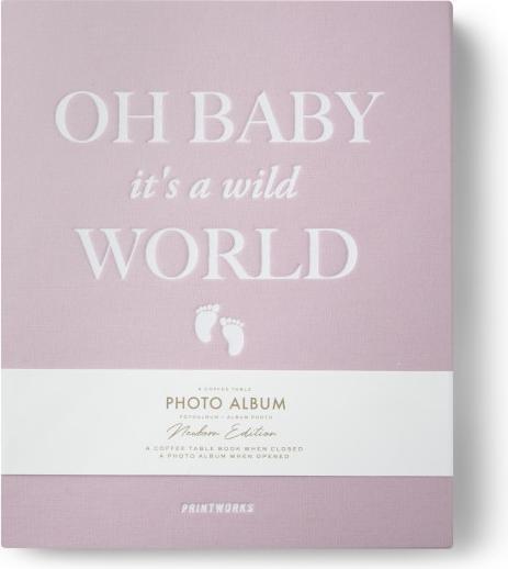 Produktbild Printworks Fotoalbum. Baby, es ist eine wilde Welt. Rosa (10 x 15 cm)
