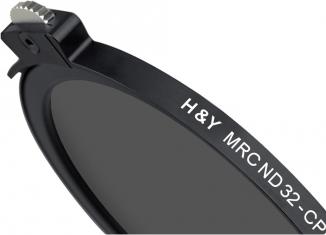 Produktbild H&Y Grauer Zirkularpolarisationsfilter ND32 K-Serie CPL HD MRC – 95 mm Drop-in (95 mm, Polarisationsfilter)