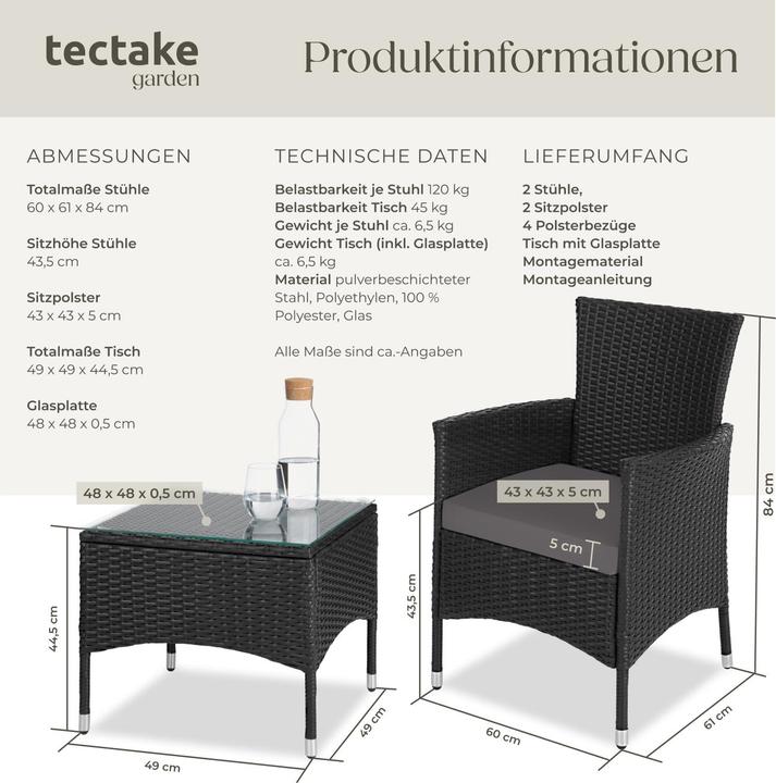 Actual product image tectake Lucerne