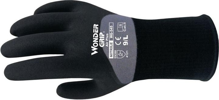 Actual product image BRW Nylon knitted gloves (XL)