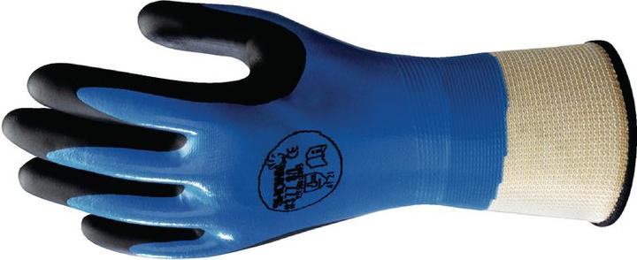 Actual product image Showa 377, foam coated nitrile glove, 9 (XL)