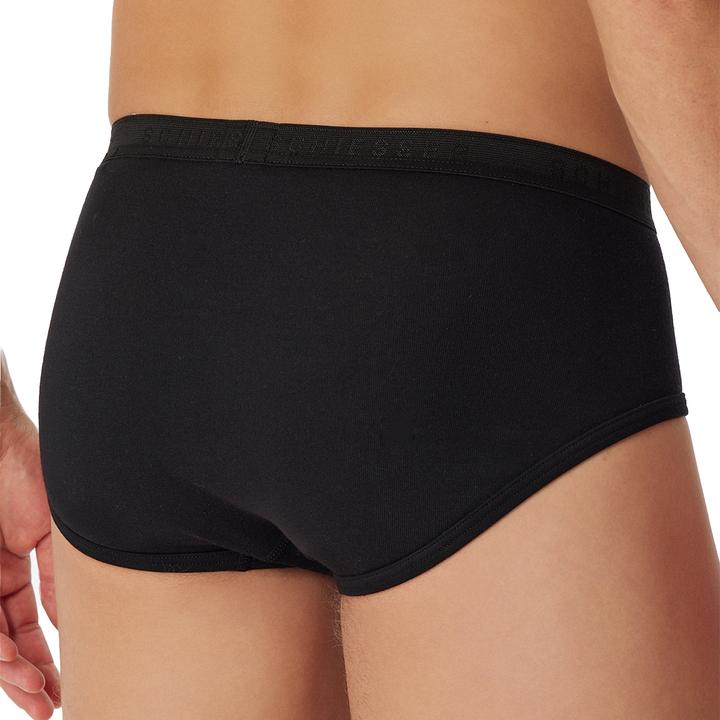 Actual product image Schiesser 4-pack Original Classics Fine Rib Sports Briefs / Underpants (3XL, pack of 4)