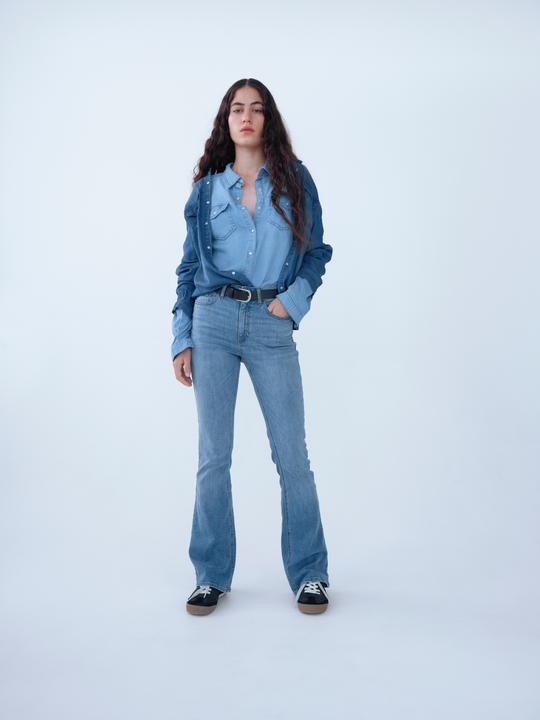 Produktbild Vila Regular Waist Flared Jeans (32)