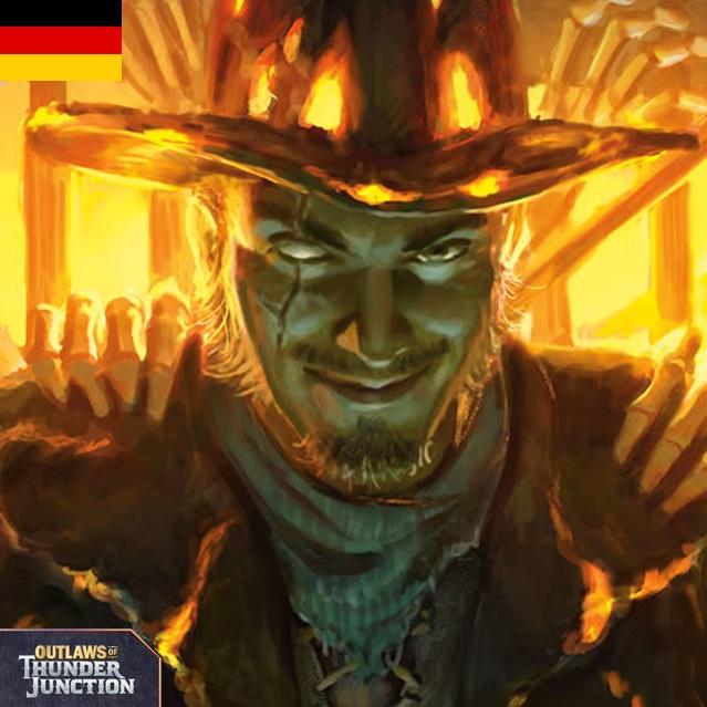Actual product image Magic the Gathering Outlaws by Thunder Junction Bundle *ALLEMAND* (German, Bundle)