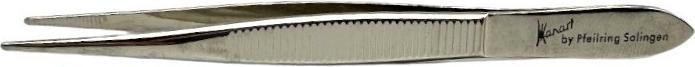 Produktbild Pfeilring MANART Pinzette 8cm spitz, vernickelt PF-Blister