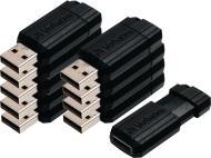 Produktbild Verbatim PinStripe 10er Pack bulk (8 GB, USB 2.0)