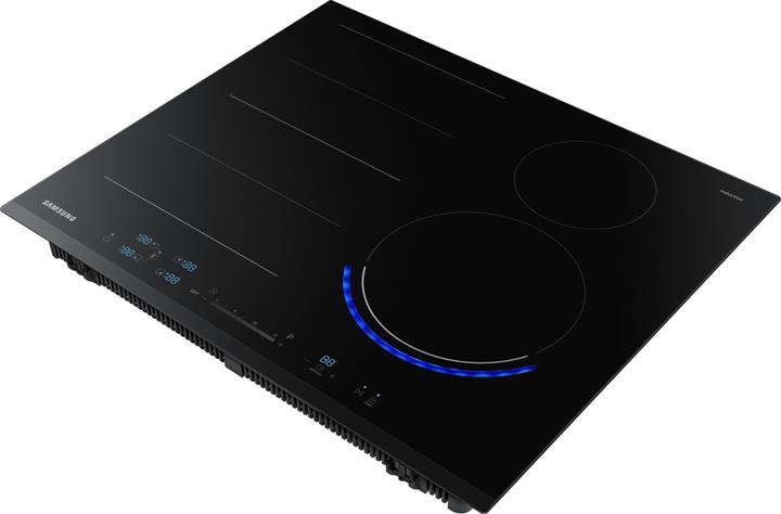 Image du produit Samsung NZ64N9777BK/E1 Induction, 60cm, 15 Puissances, Virtual Flame, Ice Blue