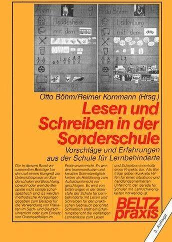 Produktbild Lesen und Schreiben in der Sonderschule (Deutsch, Reimer Kornmann, Otto Böhm, 1993)