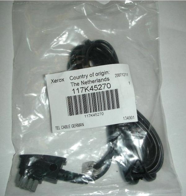Actual product image Xerox Fax Cable DE Fax Cable DE for Workcentre 3210/3220