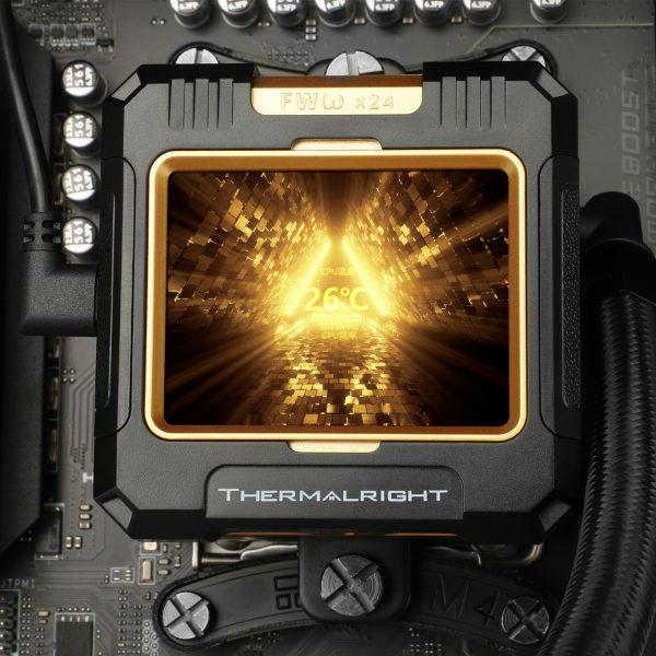 Immagine prodotto Thermalright Frozen Warframe 240 Custodia per computer, processore All-in-one liquid cooler 12 cm Nero 1...