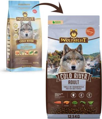 Produktbild Wolfsblut Cold River (Adult, 1 Stk., 12500 g)