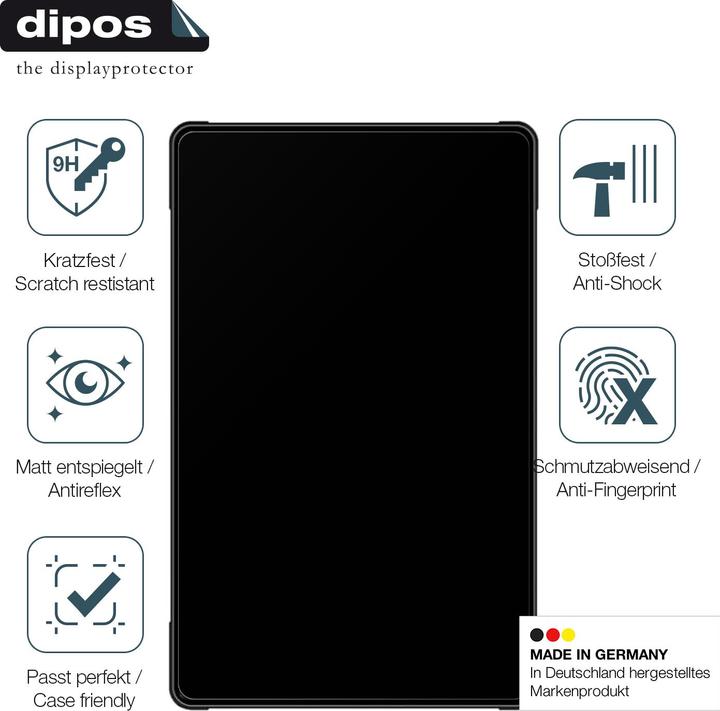 Produktbild Dipos Anti-Shock Displayschutz Matt 9H