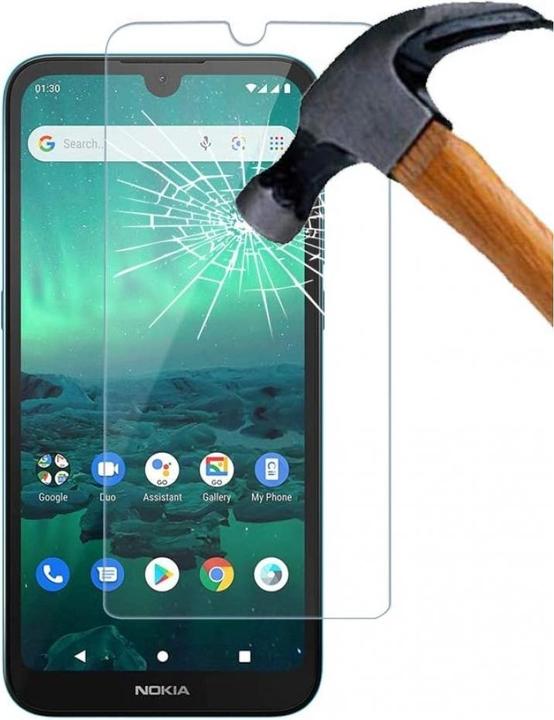 Productafbeelding Screenguard Nokia 1.3 Beschermende Glas/Folie Hoesje Vriendelijk Ontwerp (1 Stuk, Nokia 1.3)