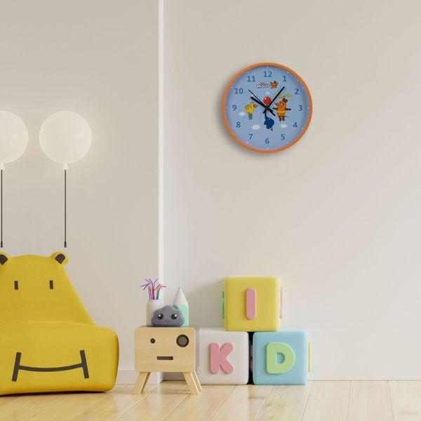 Immagine prodotto Orologio da parete per bambini DieMaus con topo, elefante e papera