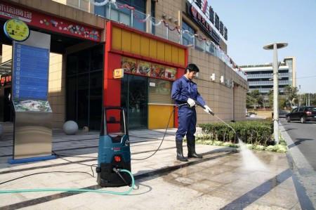 Actual product image Bosch Professional GHP 6-14 high-pressure cleaner (Electrical connection)