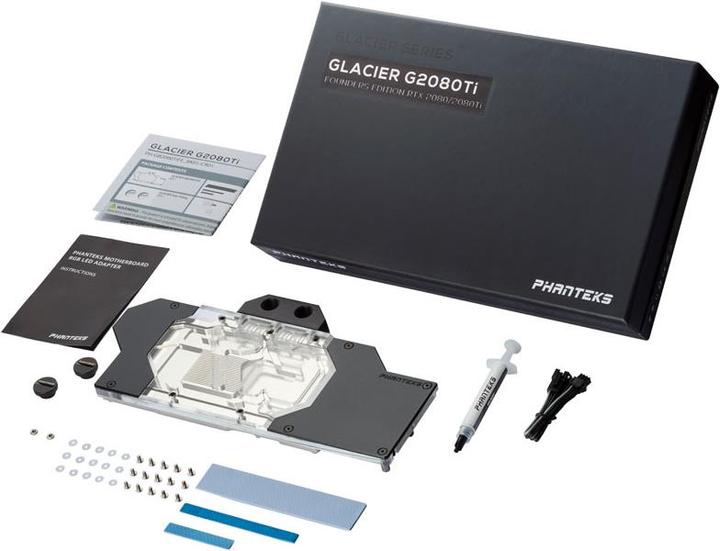Immagine prodotto Phanteks Glacier G2080Ti Founders Edition Full Water Block RGB - Nero