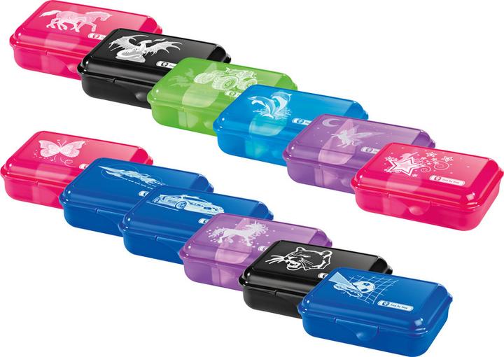 Actual product image Step by Step lunch box with click closure, dishwasher-safe