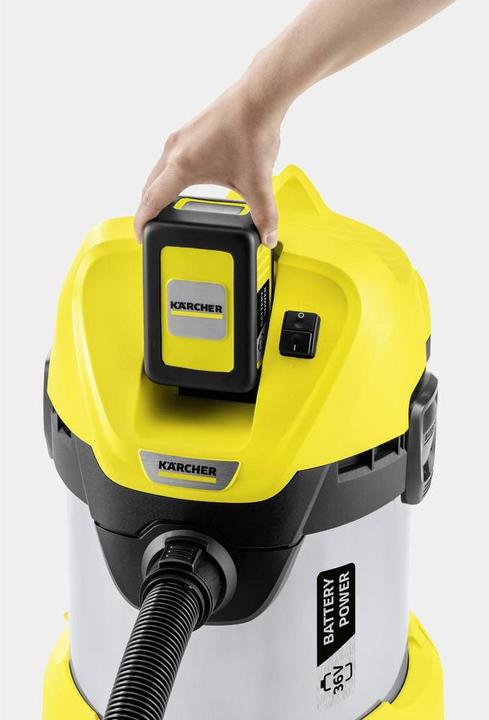 Actual product image Kärcher WD3 Battery Premium Set (Wet dry vacuum cleaner)