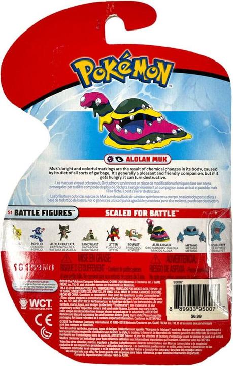Immagine prodotto Jazwares Pokémon Battle Figure Pack Mini Figure Alolan Muk 5 cm