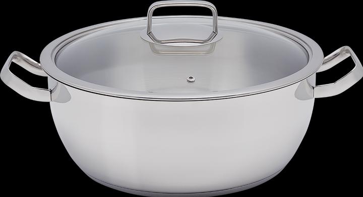 Actual product image Lunasol Merkur (32 cm, Pot, Stainless steel)