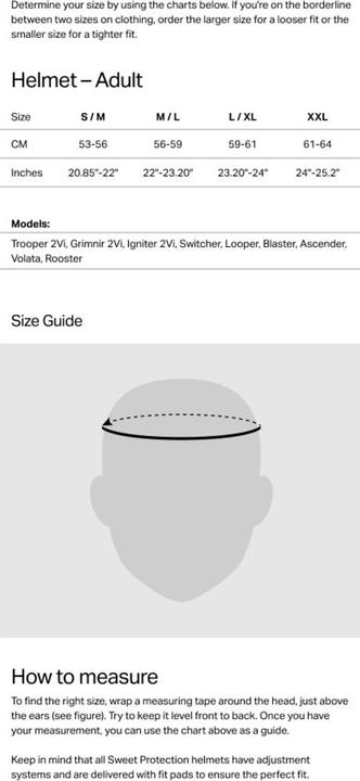 Actual product image Sweet Protection Ascender Mips ski helmet (53 - 56 cm, S)