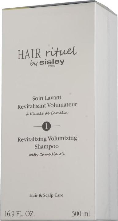 Actual product image Hair Rituel by Sisley Soin Lavant Revitalisant Volumateur Ã l'huile de Camélia (500 ml, Liquid shampoo)