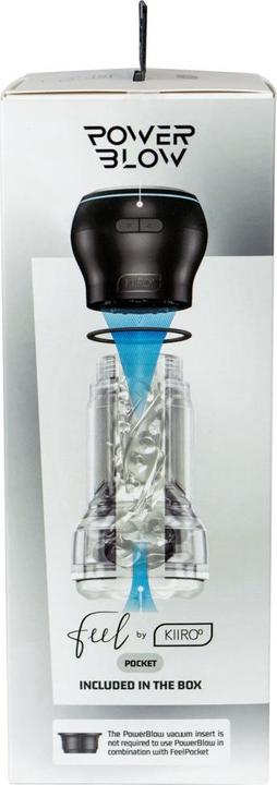 Produktbild Kiiroo Feel Pocket Stroker Crystal + PowerBlow Combo
