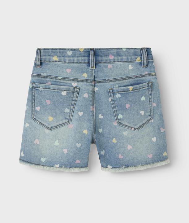 Immagine prodotto Name it Pantaloncini in denim con vestibilità mamma (128)