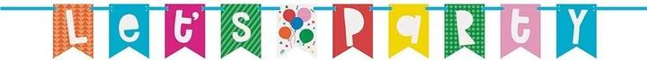 Actual product image Unique Party Let's Party Pennant Banner