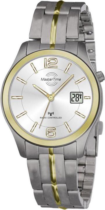 Actual product image Conrad Components MasterTimeFunkExpertMen's Watch (Analogue wristwatch, Digital watch, Radio-controlled clock, 42 mm)