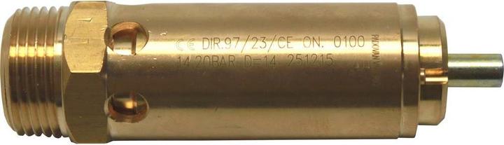 Produktbild Aerotec Sicherheitsventil berdruckventil Zoll 11 Bar