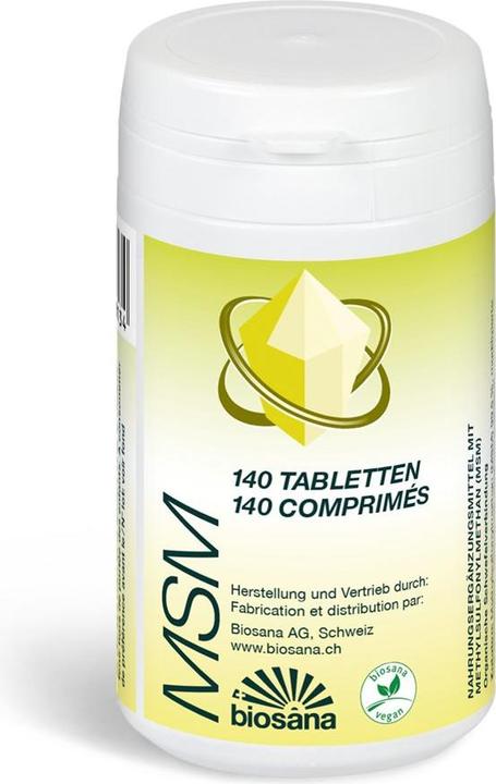 Produktbild Biosana Msm (140 Stück, Tabletten, 89 g)