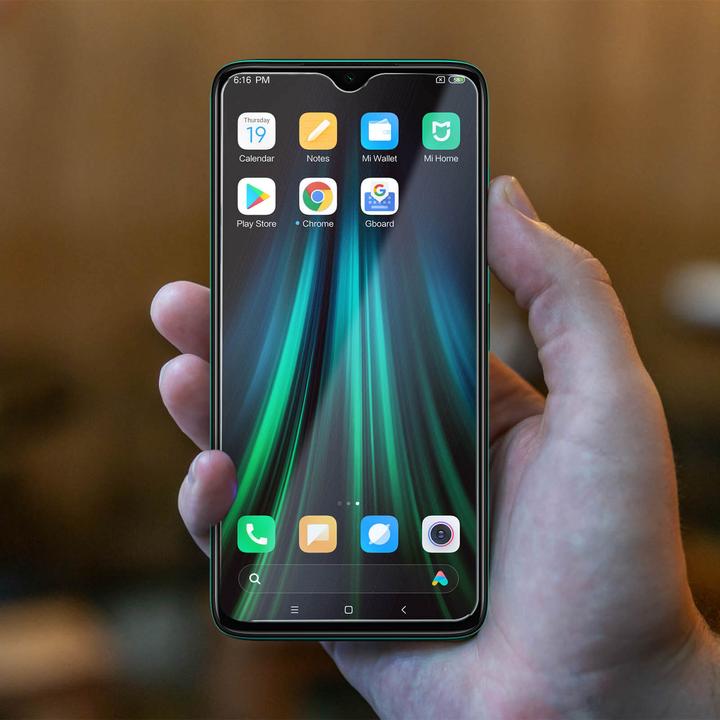Produktbild Avizar Kristallklare Folie, Glas-Displayschutz (1 Stück, Xiaomi Redmi Note 8 Pro)