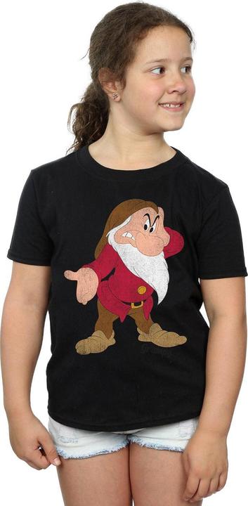 Immagine prodotto Disney Snow White And The Seven Dwarves Classic Grumpy Maglietta Ragazze (152, 158)