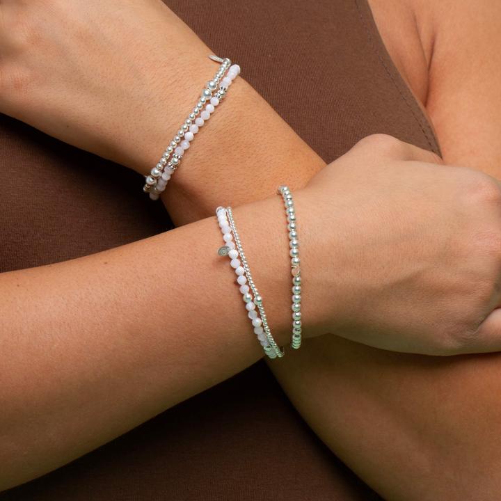 Balibay Milou (18 cm, 925 Sterling Silber, Mondstein, Edelstein)
