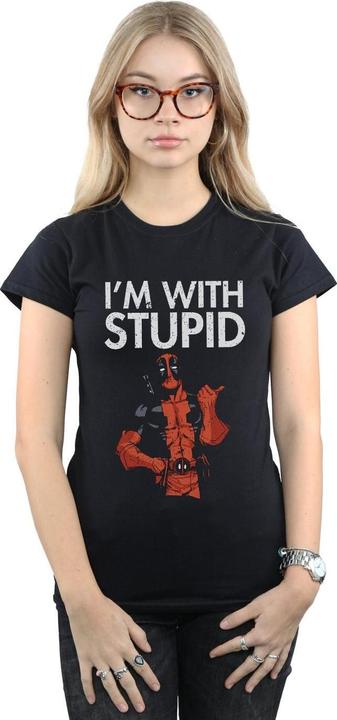 Produktbild Deadpool I'm With Stupid TShirt (S)