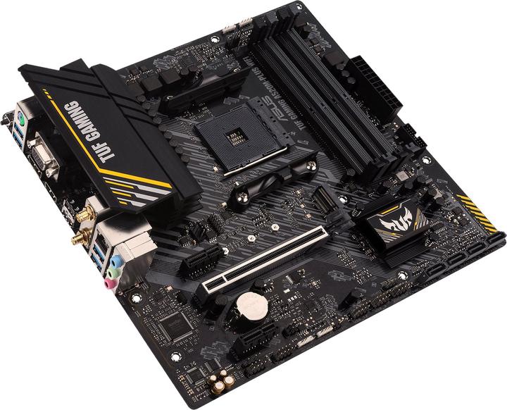 Actual product image ASUS TUF GAMING A520M-PLUS WIFI (AM4, AMD A520, mATX)