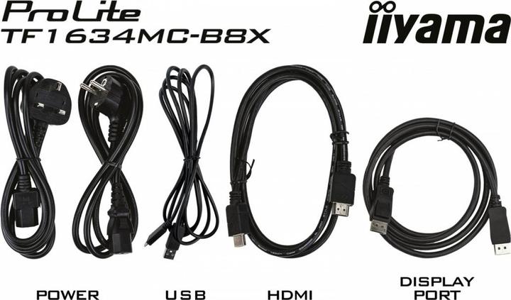 Actual product image iiyama TF1634MC-B8X (1920 x 1080 pixels, 15.60")