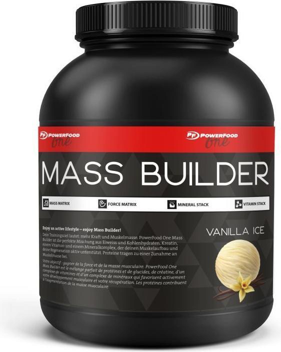 Actual product image PowerFood One Mass Builder (Vanilla ice, 1 pcs., 2760 g)