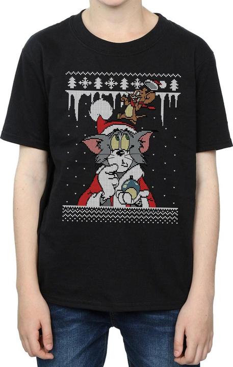 Produktbild Tom & Jerry Christmas Fair Isle TShirt Jungen (140, 146)