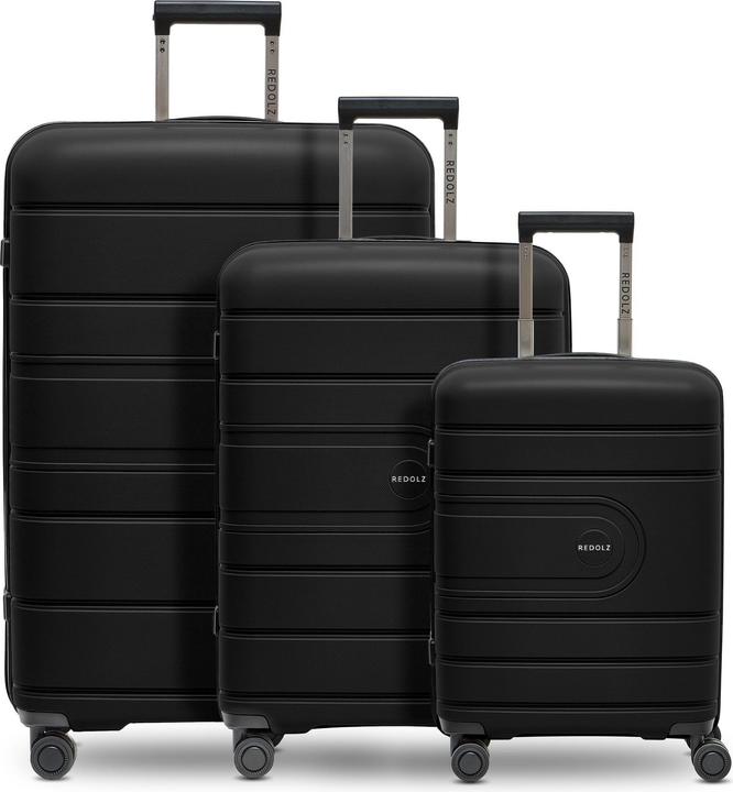 Redolz Essentials 11 3-SET 4 Rollen Kofferset 3-teilig (208 l, XL (ab 115l))